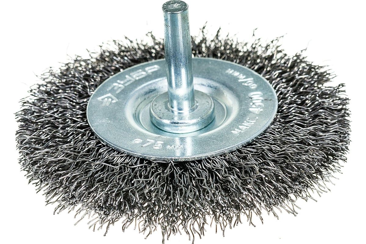 Щетка дисковая витая 50 мм для дрели Профессионал ЗУБР 35198-050 - фото