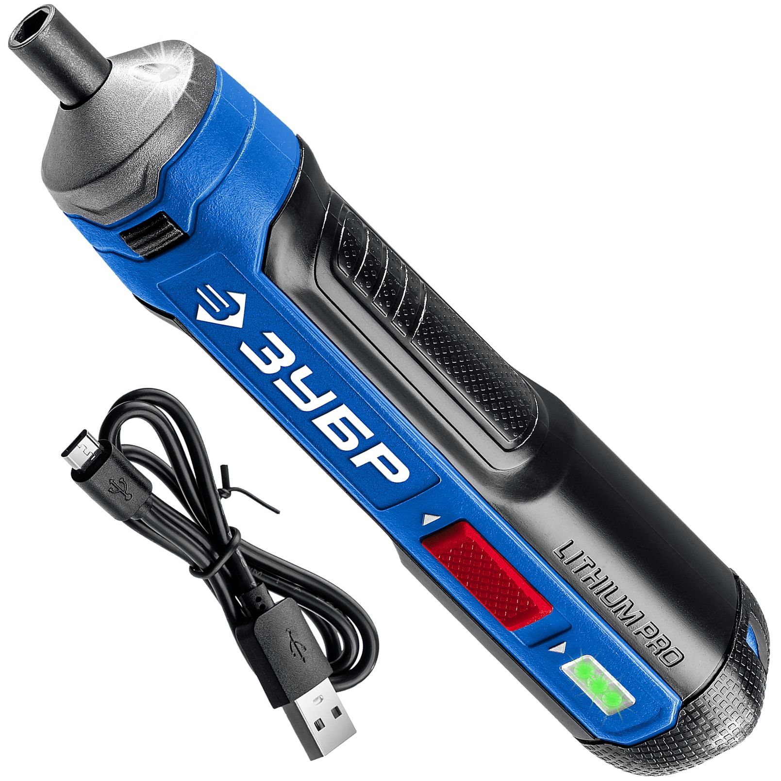 Изображение товара Отвертка аккумуляторная ЗУБР Профессионал Go 4 Vmax PSD-4