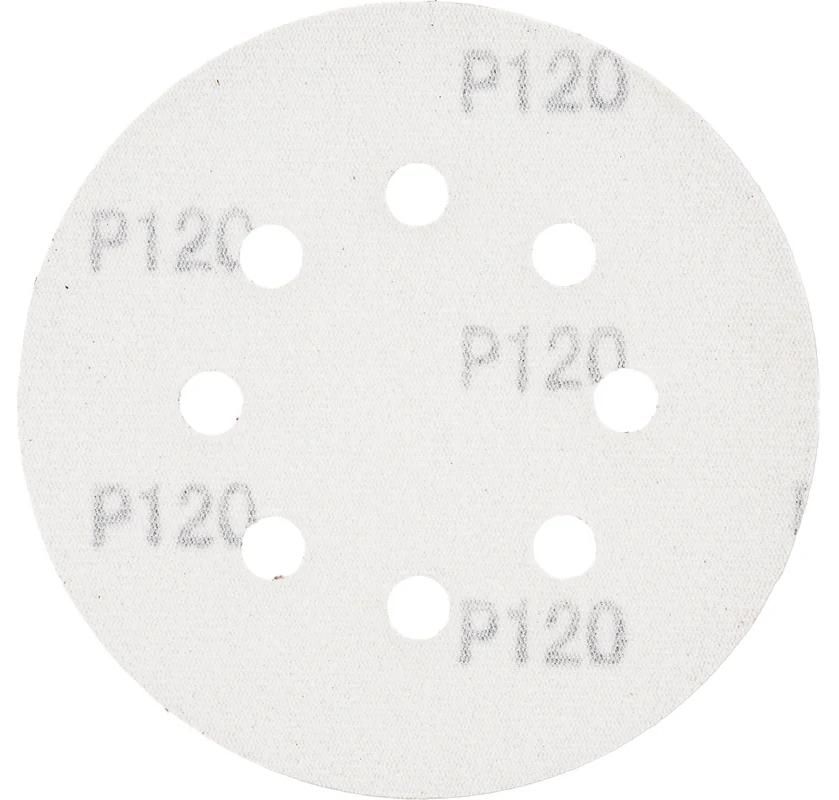 Круг шлифовальный самозацепляющийся с отверстиями Stayer Prof, 5 шт - фото