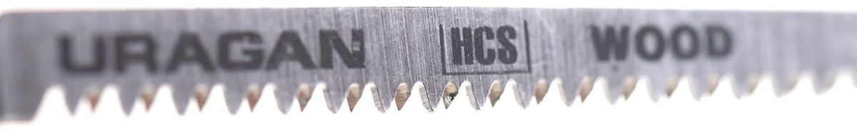Полотна по дереву T101AO для электролобзика 50х1,4 мм, Uragan 159474-1.4_z02, высокоуглеродистая сталь (HCS), 2 шт - фото