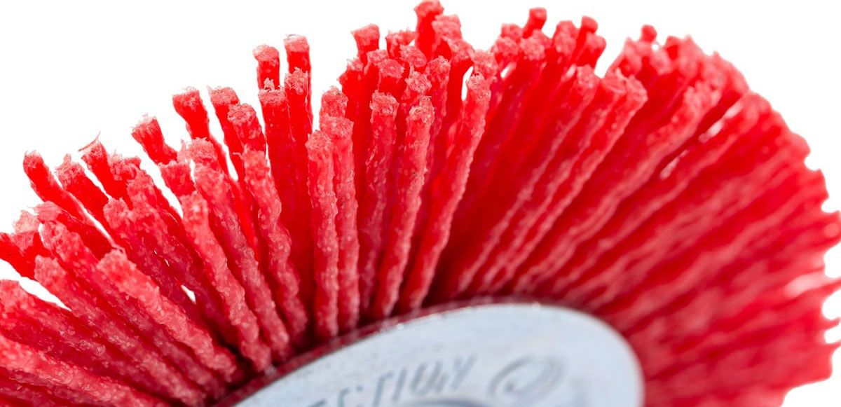 Корщетка-колесо нейлоновая для УШМ 125 мм, FIT 38793 - фото