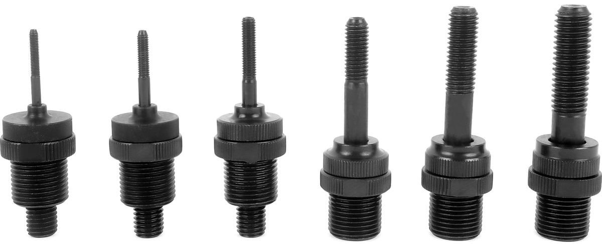 Заклепочник резьбовой пневматический RL-5312K с оснасткой М3 - М12 Messer 05-30-001, в кейсе - фото