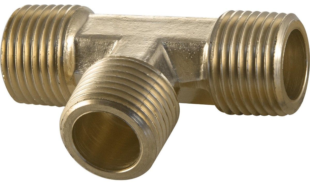 Изображение товара Тройник соединительный внешняя резьба 3/8"NPT Jonnesway PMT-3 49676