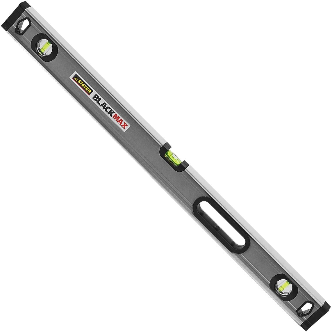 Изображение товара Уровень коробчатый 800 мм Stayer Black Max Professional 3475-080 усиленный с ручками
