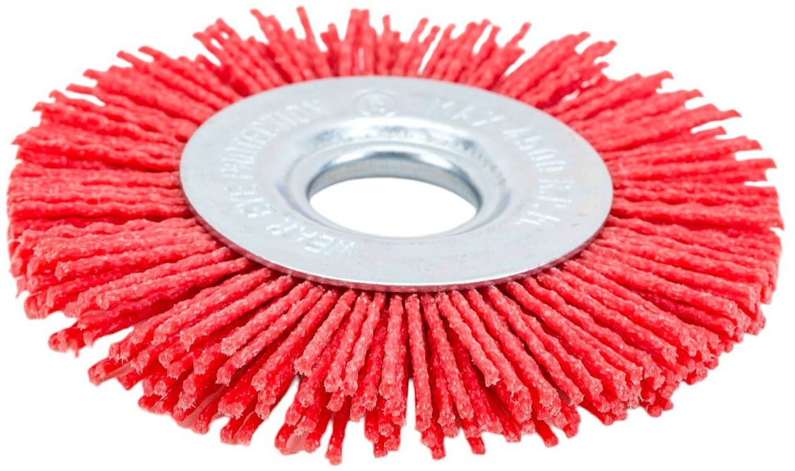 Корщетка-колесо нейлоновая для УШМ 125 мм, FIT 38793 - фото