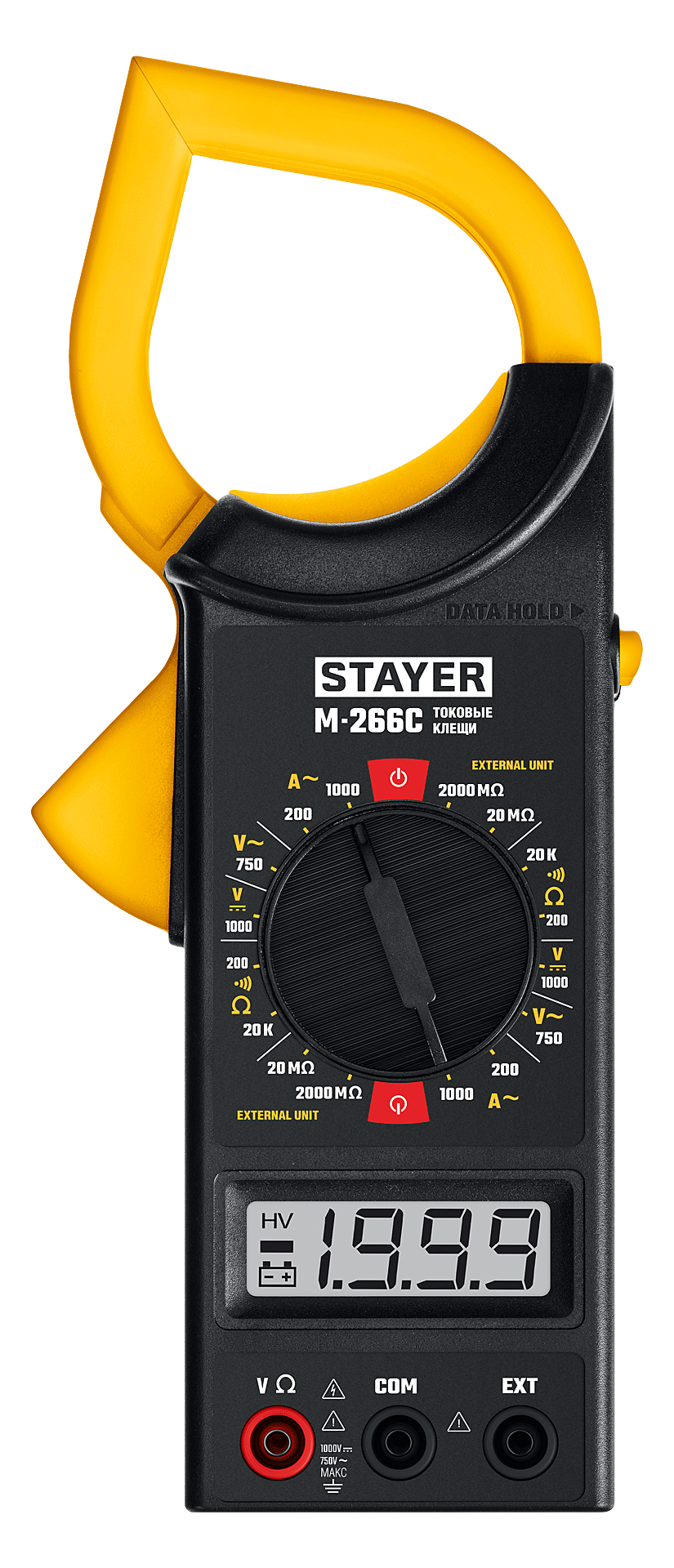 Цифровые токовые клещи Stayer HIGHDigital 59820 - фото