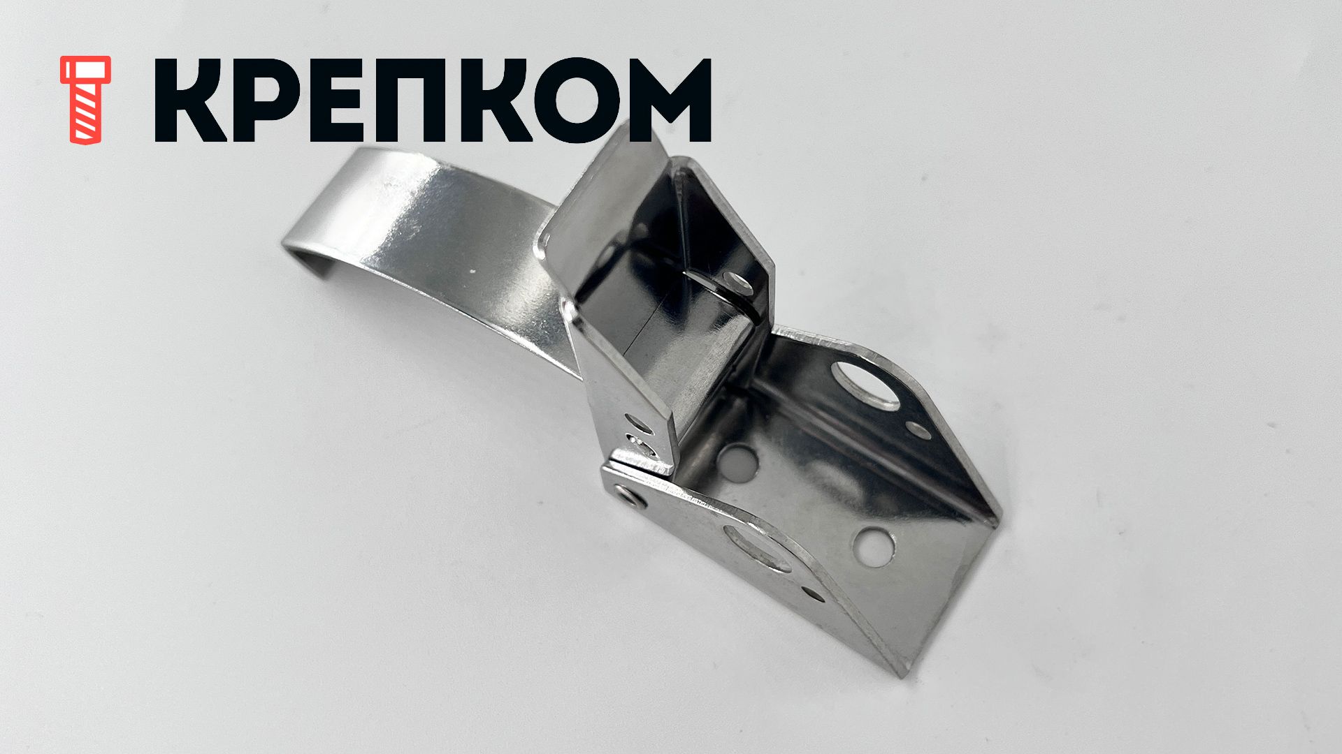 Замок-защелка накидной L=93 B252C, нержавеющая сталь А2 - фото