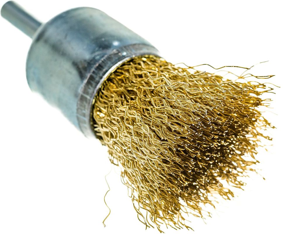 Набор щеток кистевых 24 мм для дрели Профессионал ЗУБР 35225-24-H2_z02, 2 шт - фото