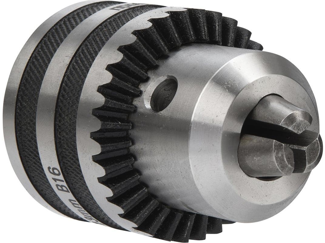 Патрон сверлильный с ключом №158 1-16 мм, B18 Профоснастка Эксперт - фото