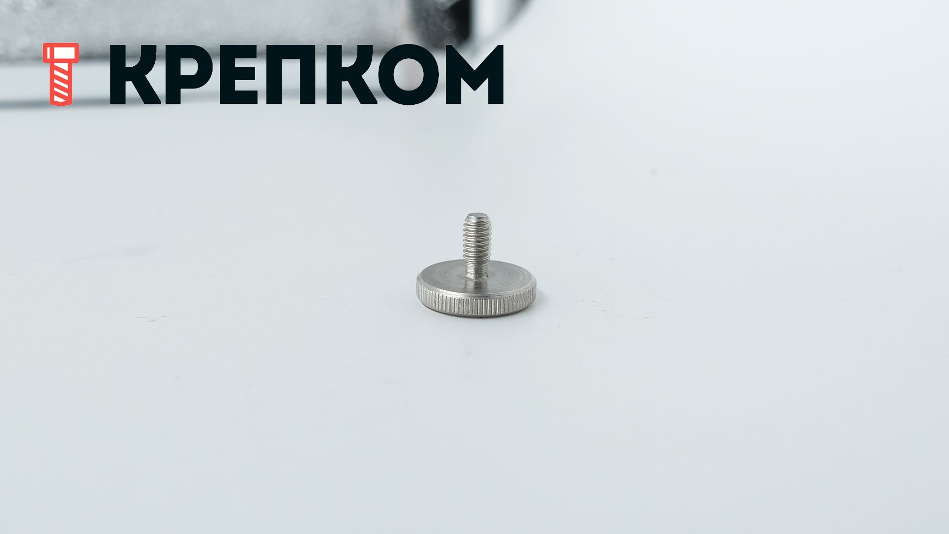 Винт прижимной низкий DIN 653 М4х8, нержавеющая сталь А1 - фото