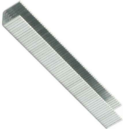 Скобы для степлера особо твёрдые калиброванные тип 140 (G /11 / 57) широкие Kraftool, оцинкованная сталь, 1000 шт - фото