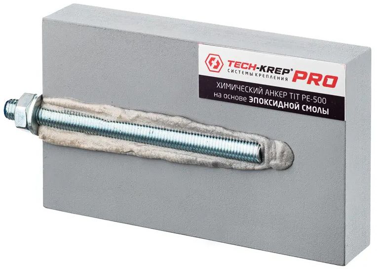 Химический анкер 585 мл Tech-KREP TIT PE-500 Pro летний, эпоксидная смола - фото