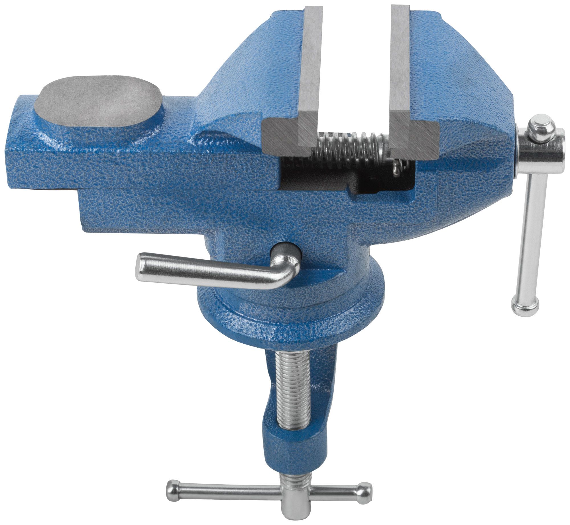 Тиски настольные поворотные 65 мм FIT 59506 - фото