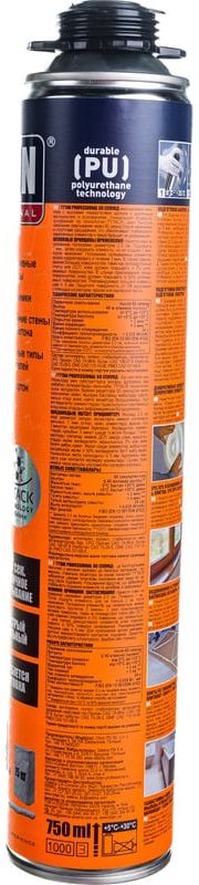 Пено-клей быстрого схватывания TYTAN Professional 60 SECONDS 26296, 750 мл - фото