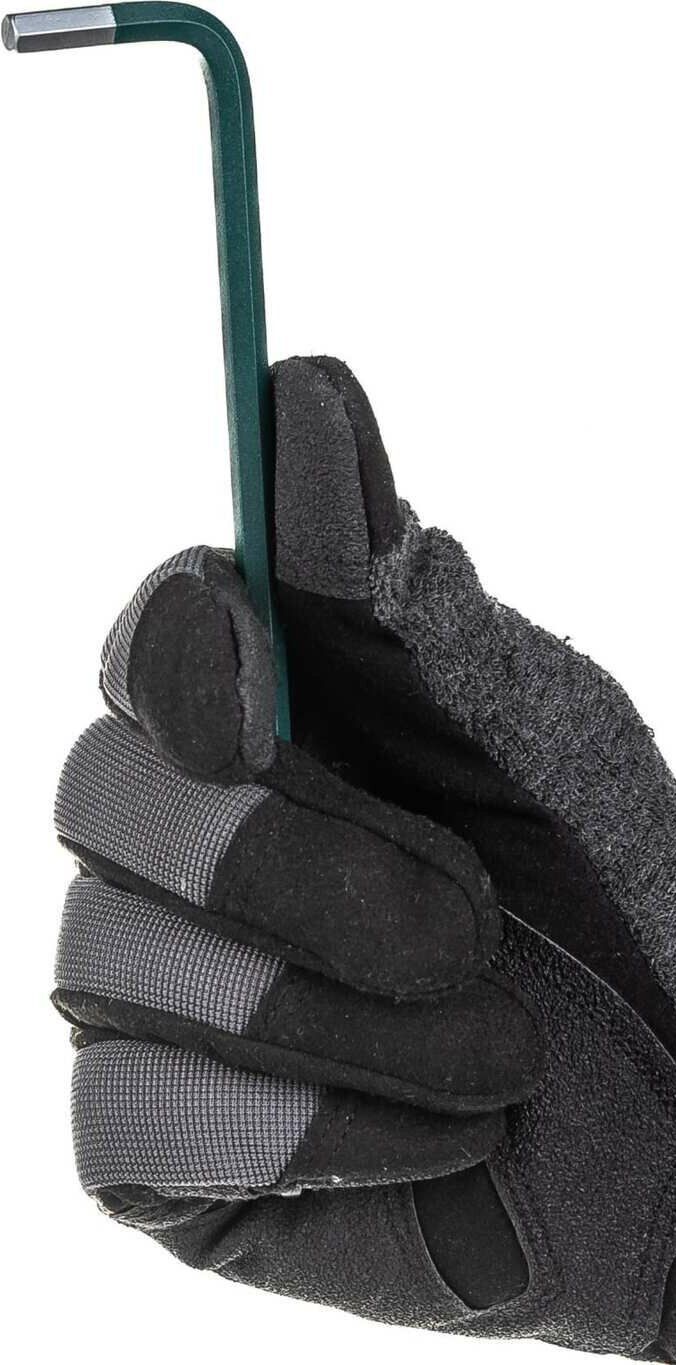 Набор ключей имбусовых удлиненных с шаром  Hex Kraftool Industrie 27445-H9, 9 шт, хромомолибденовая сталь - фото