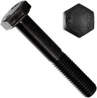 Болт М14х170 DIN 931, высокопрочный 12.9, оксидированный