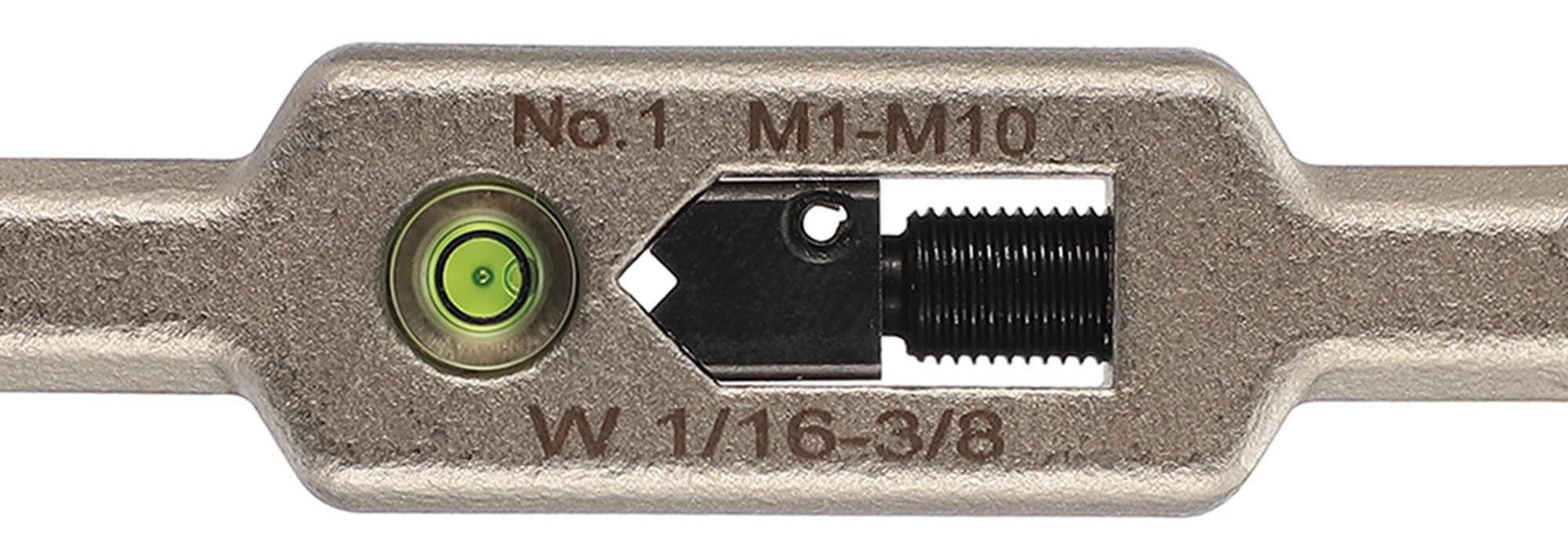 Вороток с уровнем для метчиков DIN 1814 Inox H-Tools - фото