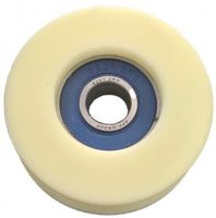 Ролик капролоновый с подшипником 50х10 мм