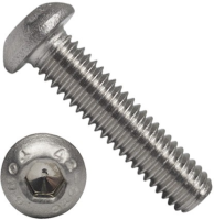 Винт М2х12 с полукруглой головкой и внутренним шестигранником DIN 7380, нержавеющая сталь А2