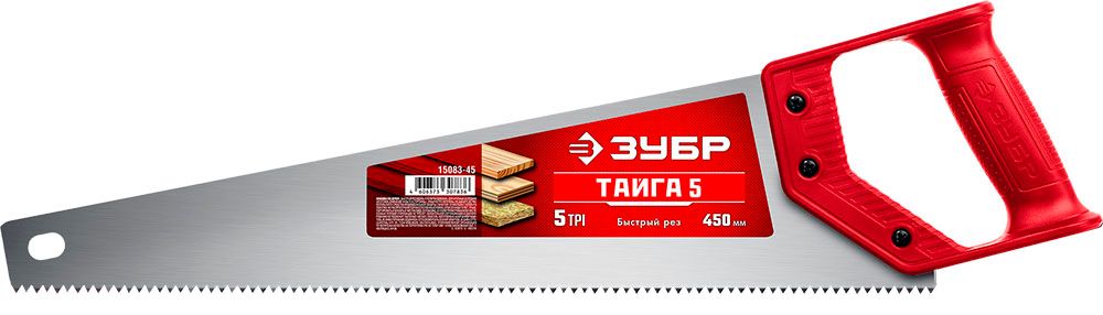 Ножовка для быстрого реза ТАЙГА-5 ЗУБР - фото