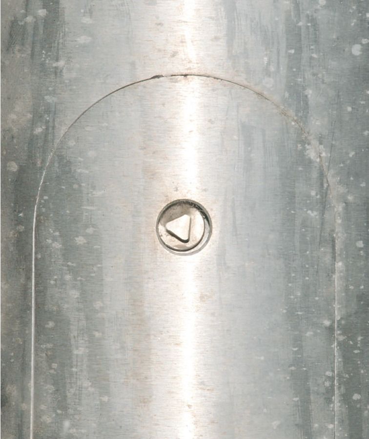 Винт антивандальный 3-гранный бита TRI-8, нержавеющая сталь - фото