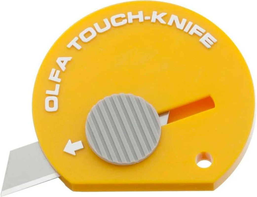Нож компактный с нержавеющим лезвием OLFA Touch-Knife OL-TK-4 - фото
