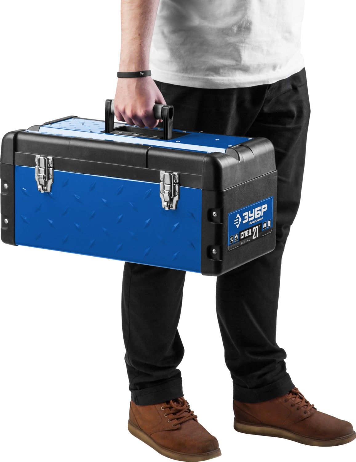 Ящик для инструментов 21" Спец-18 Профессионал ЗУБР 38155-21 - фото