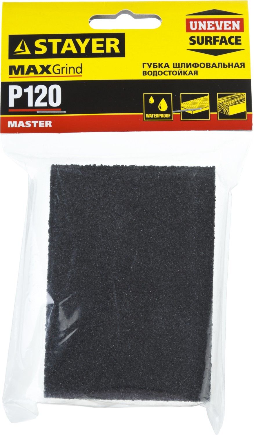 Губка шлифовальная четырехсторонняя угловая Master Stayer - фото