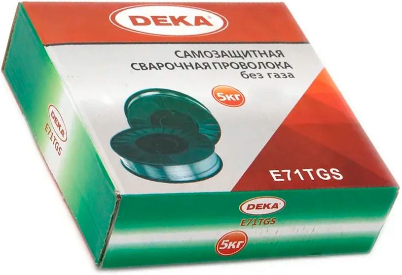 Проволока для сварки порошковая DEKA E71TGS - фото