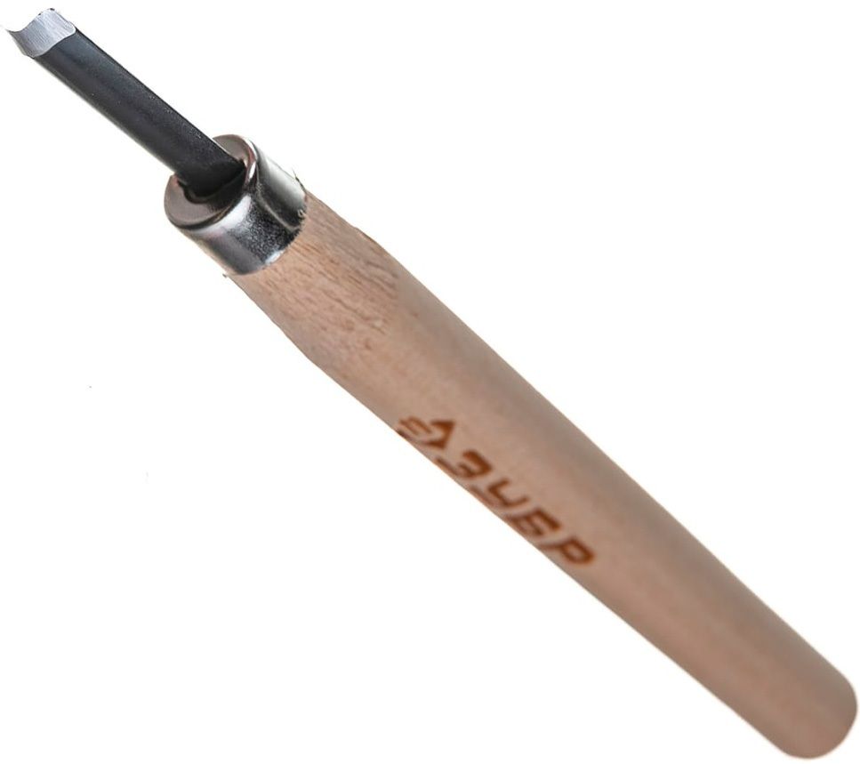 Набор резцов фигурных по дереву ЗУБР 18375-H6, сталь У8А, 6 предметов в блистере - фото