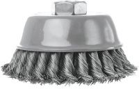 Щетка чашечная жгутированная для УШМ №1513 65 мм М14 Blueshark 51513, нержавеющая сталь