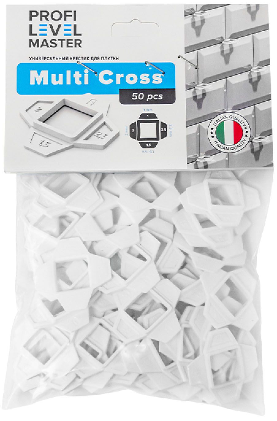 Крестик краб универсальный Multi Cross PLM, 50 шт  - фото