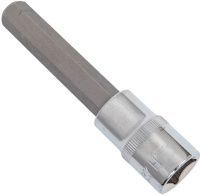 Насадка торцевая DR1/2" со вставкой HEX4 удлинённая 100 мм Ombra 121204