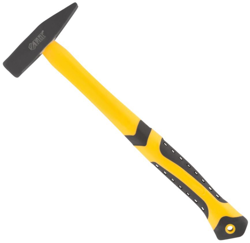 Молоток слесарный с фиберглассовой антивибрационной рукояткой FIT Профи - фото