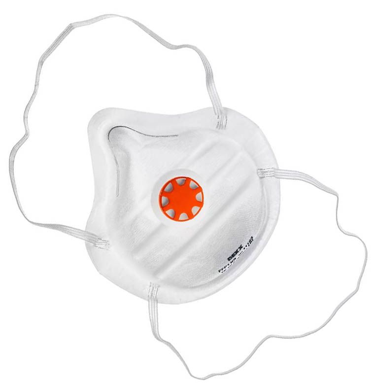 Коническая фильтрующая полумаска с клапаном FFP1 Dexx, 11104_z01 - фото