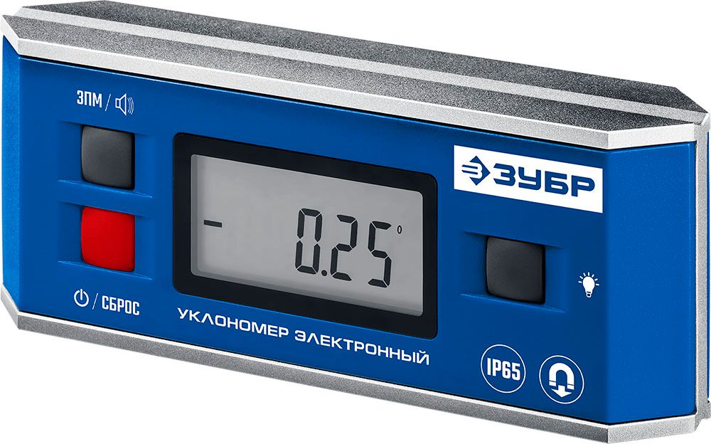Уровень-уклономер электронный магнитный МИНИ ЗУБР PROF 34745_z01 - фото