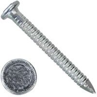 Гвозди ершеные с конической головкой 4х40 мм, оцинкованные, 1 кг