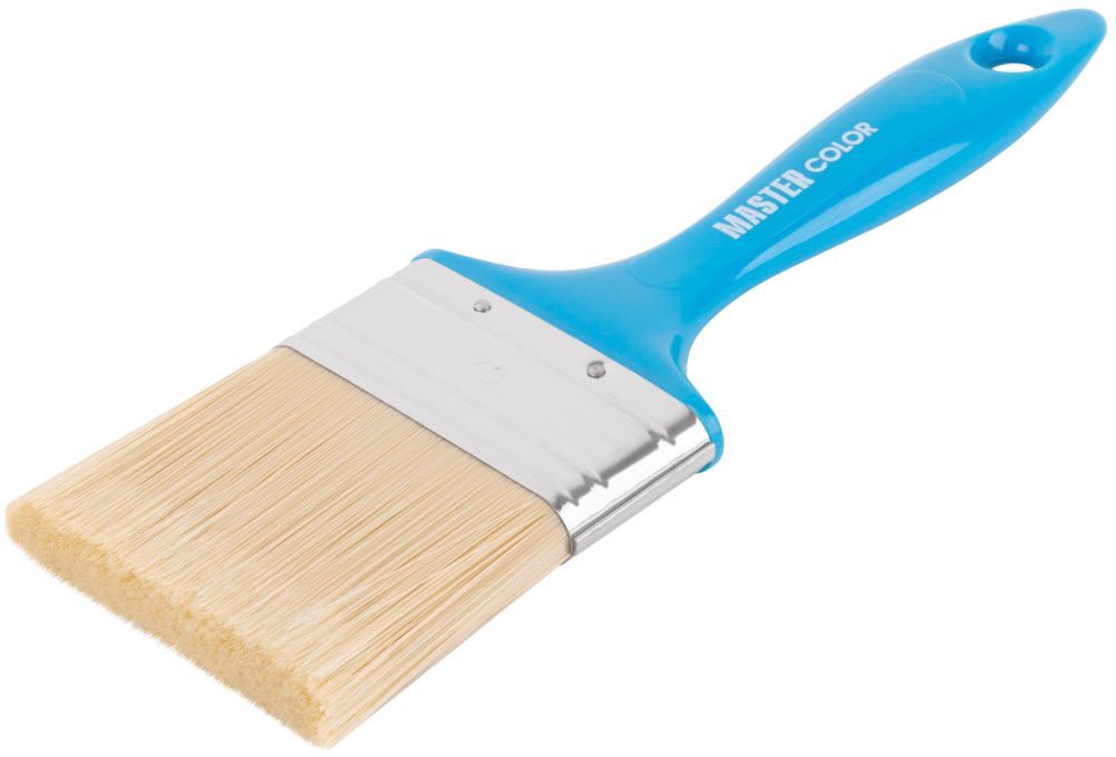 Кисть флейцевая 70 мм Master Color 30-0204, искусственная щетина - фото