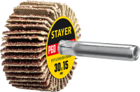 Круг шлифовальный лепестковый 30х15 мм на шпильке Stayer