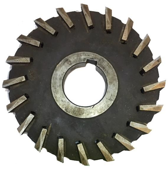 Изображение товара Двухсторонняя фреза со вставными ножами 170x20x32 мм R10 Р6М5 RI ri.289.3