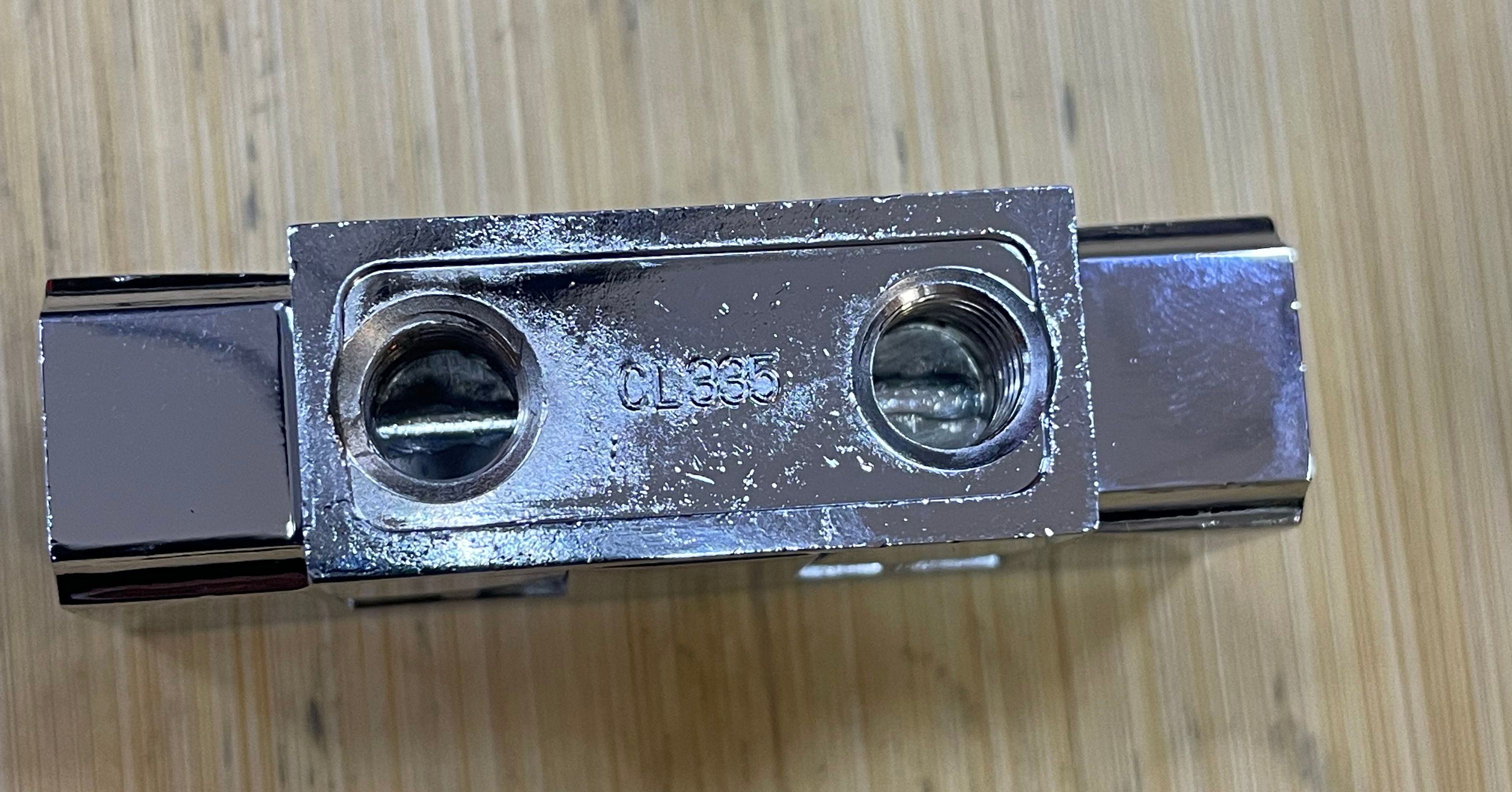 Петля для ящика 22х60 мм, нагрузка 132 кг, L245-2, оцинкованная сталь - фото