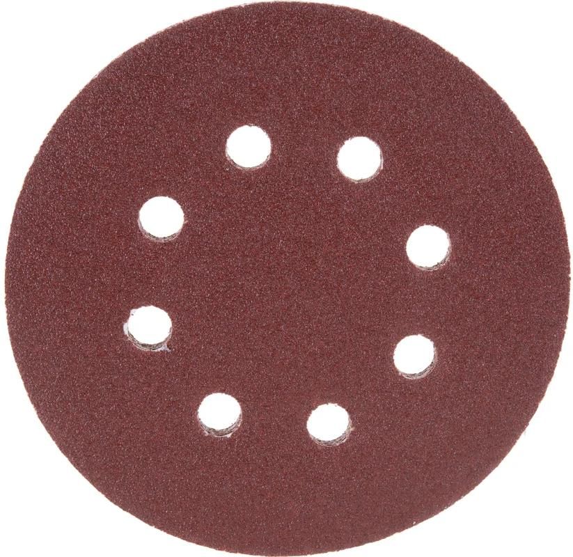 Круг шлифовальный самозацепляющийся с отверстиями Stayer Prof, 5 шт - фото