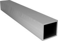 Труба квадратная АД31Т, серая