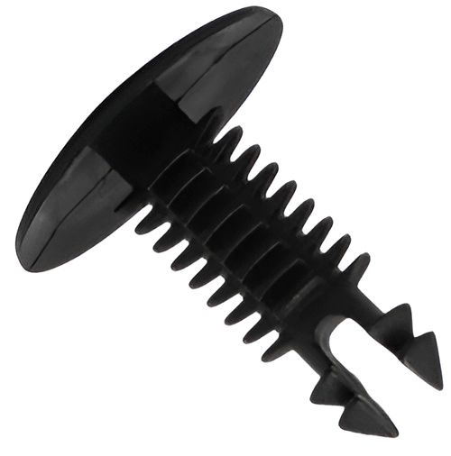 Клипса автомобильная крепежная нажимная AS-1255 - фото