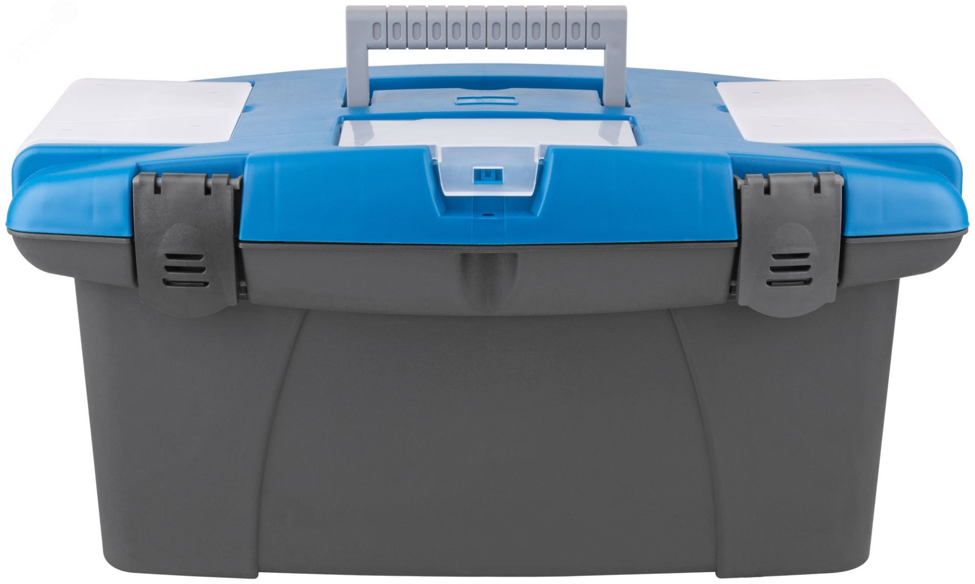 Ящик для инструментов 19" 480х230х275 мм с морозостойким замком MOS 65536М - фото