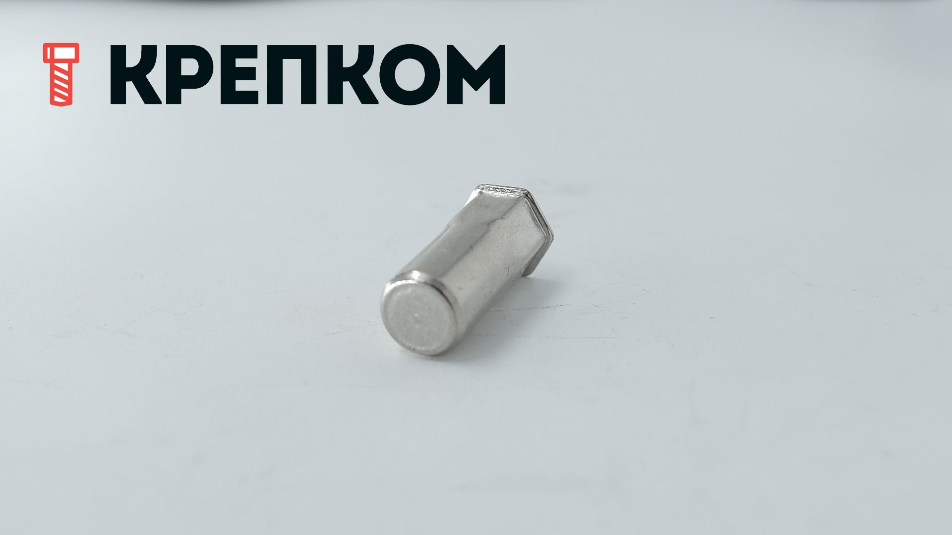 Резьбовая заклепка М6 полушестигранная, закрытая, нержавеющая сталь А2, 100 шт - фото