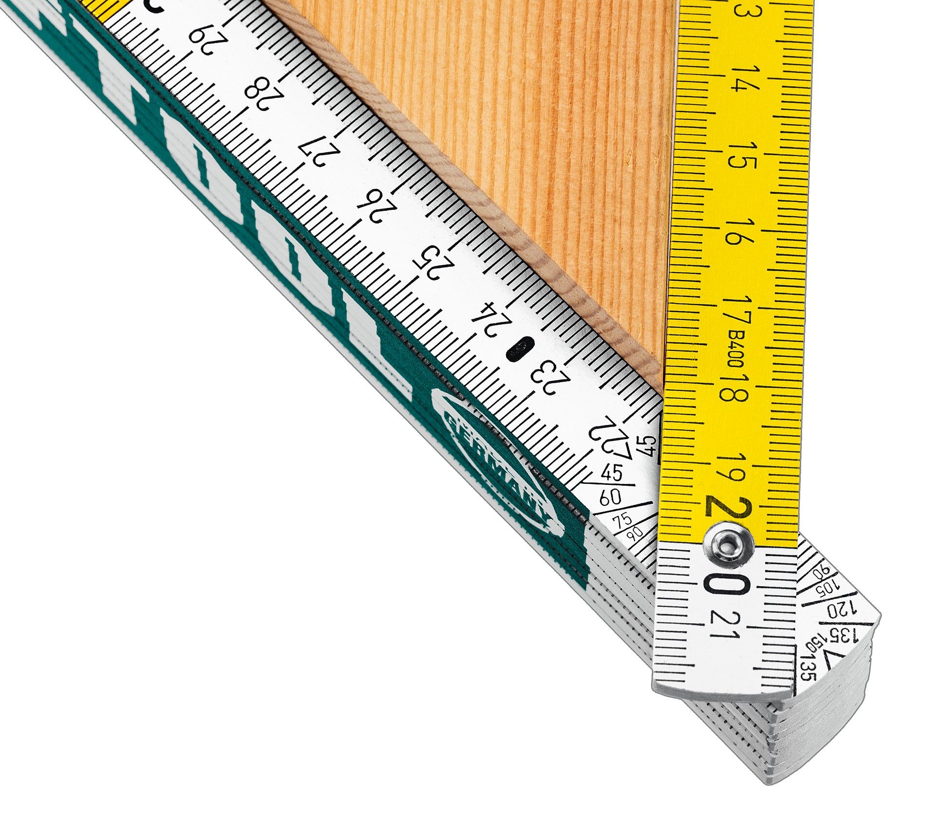 Метр деревянный складной 2,4 м PRO-90 Kontakt Kraftool 34729 - фото