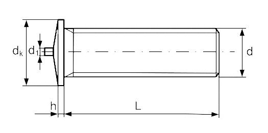 DIN 32501 — Болт (шпилька) приварной, описание стандарта DIN 32501