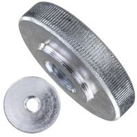 Гайка нажимная низкая М12 DIN 467, оцинкованная сталь