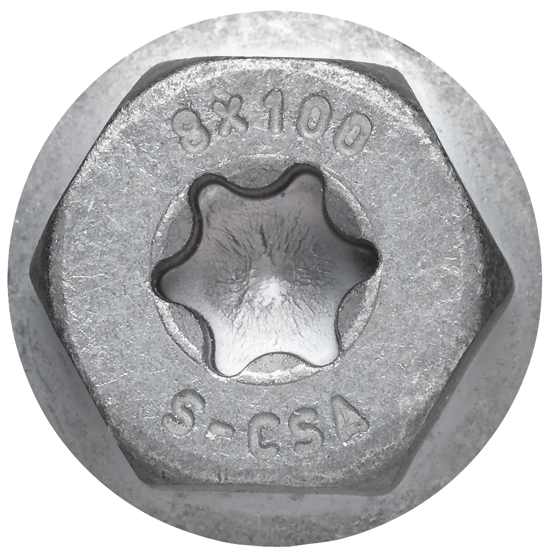 Шуруп по бетону Sormat S-CSA HEX ML с шестигранной головкой, покрытие мульти - фото